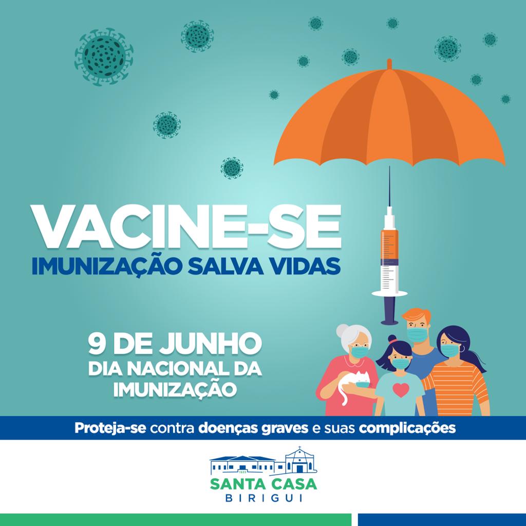 9 de junho: Dia Mundial da Imunização!