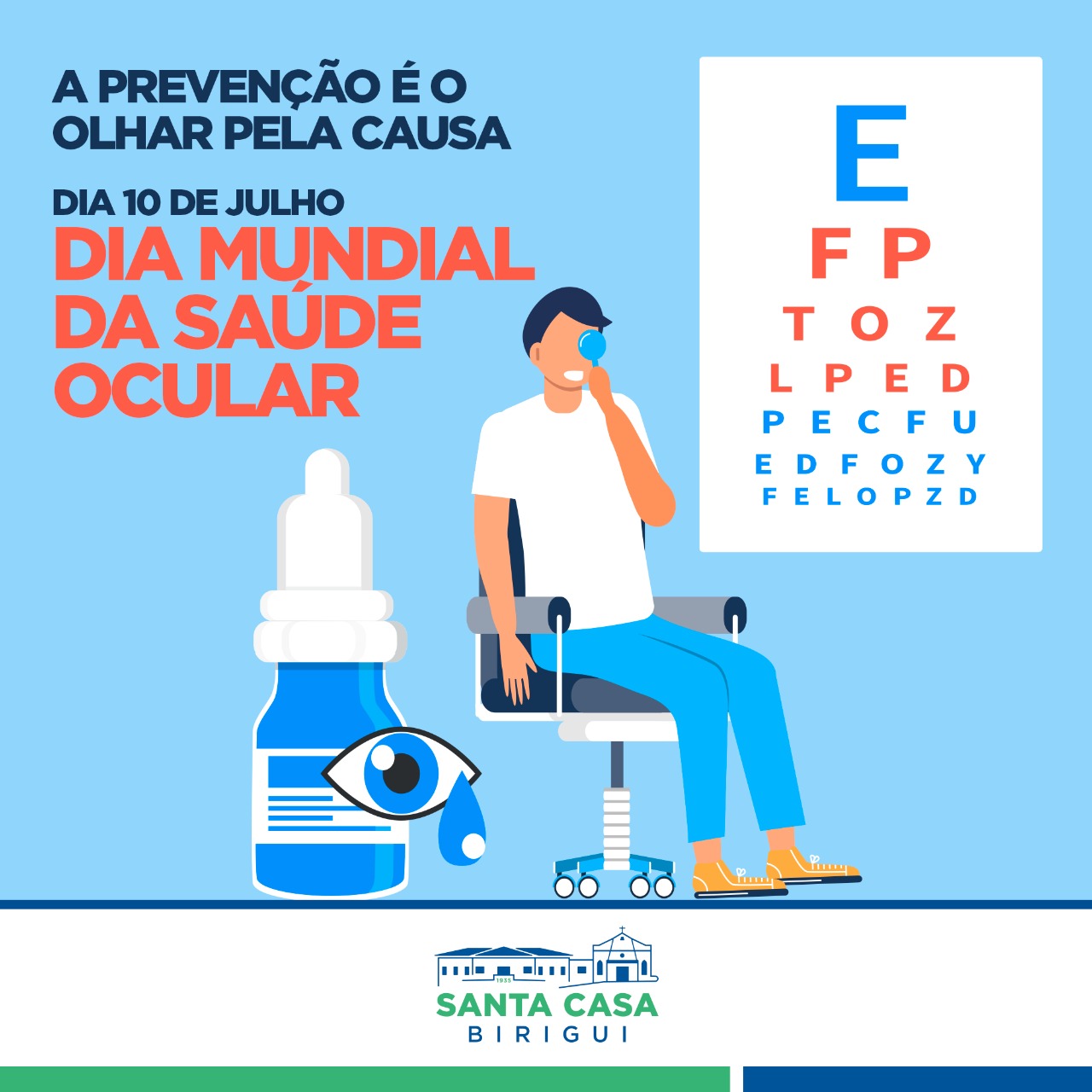 10 de julho, dia Mundial da Saúde Ocular