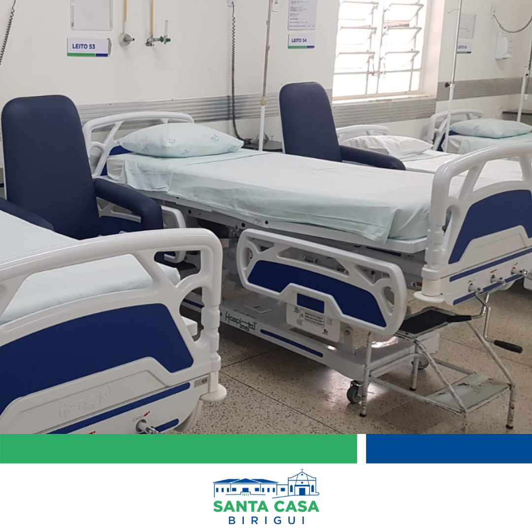 A Santa Casa de Birigui investe em conforto para pacientes e acompanhantes.