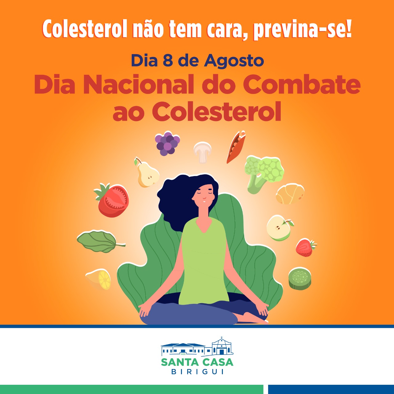 08 de agosto – Dia Nacional do Combate ao Colesterol