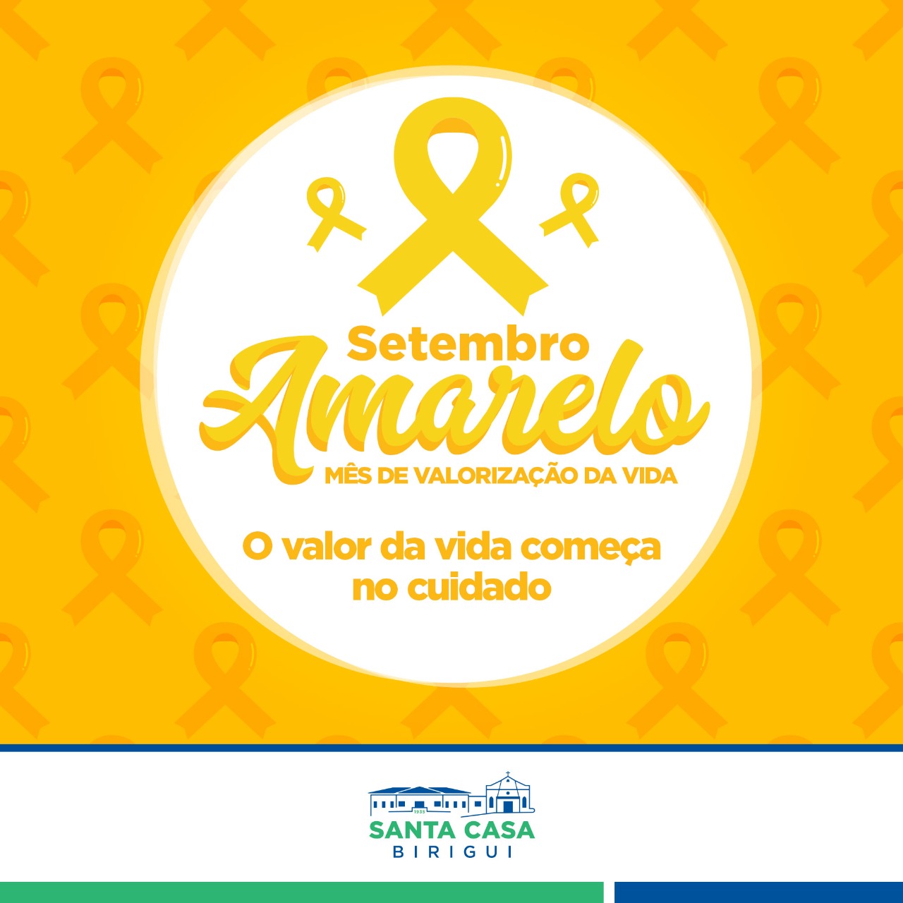Setembro Amarelo – Mês de Prevenção ao Suicídio