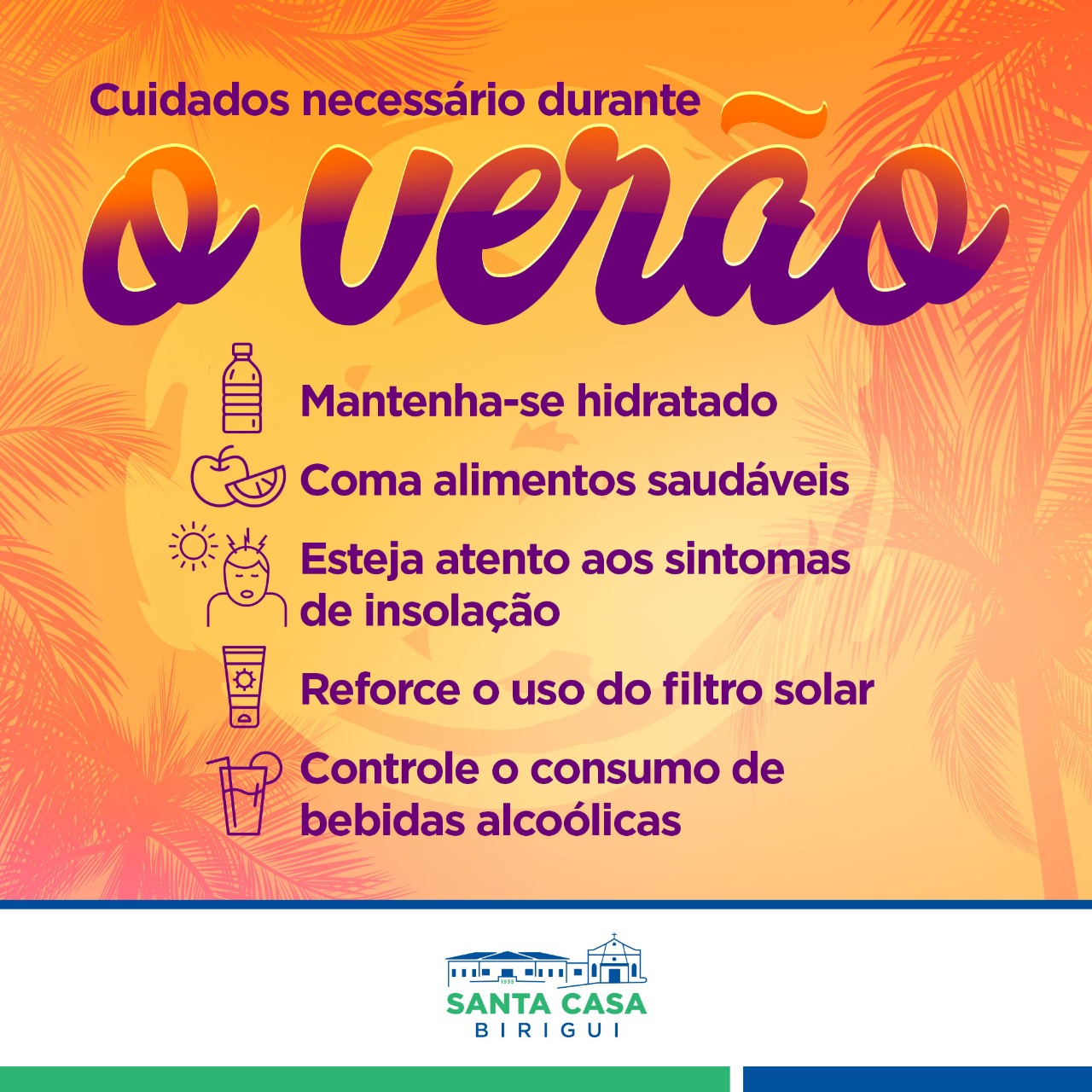Cuidados necessários para o verão