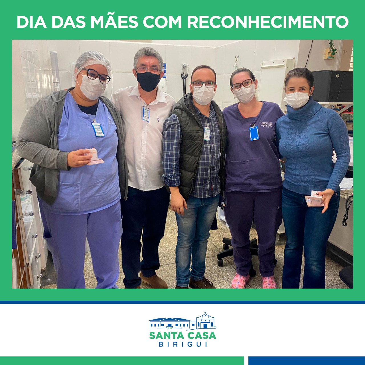 Santa Casa presta homenagens devido ao Dia das Mães