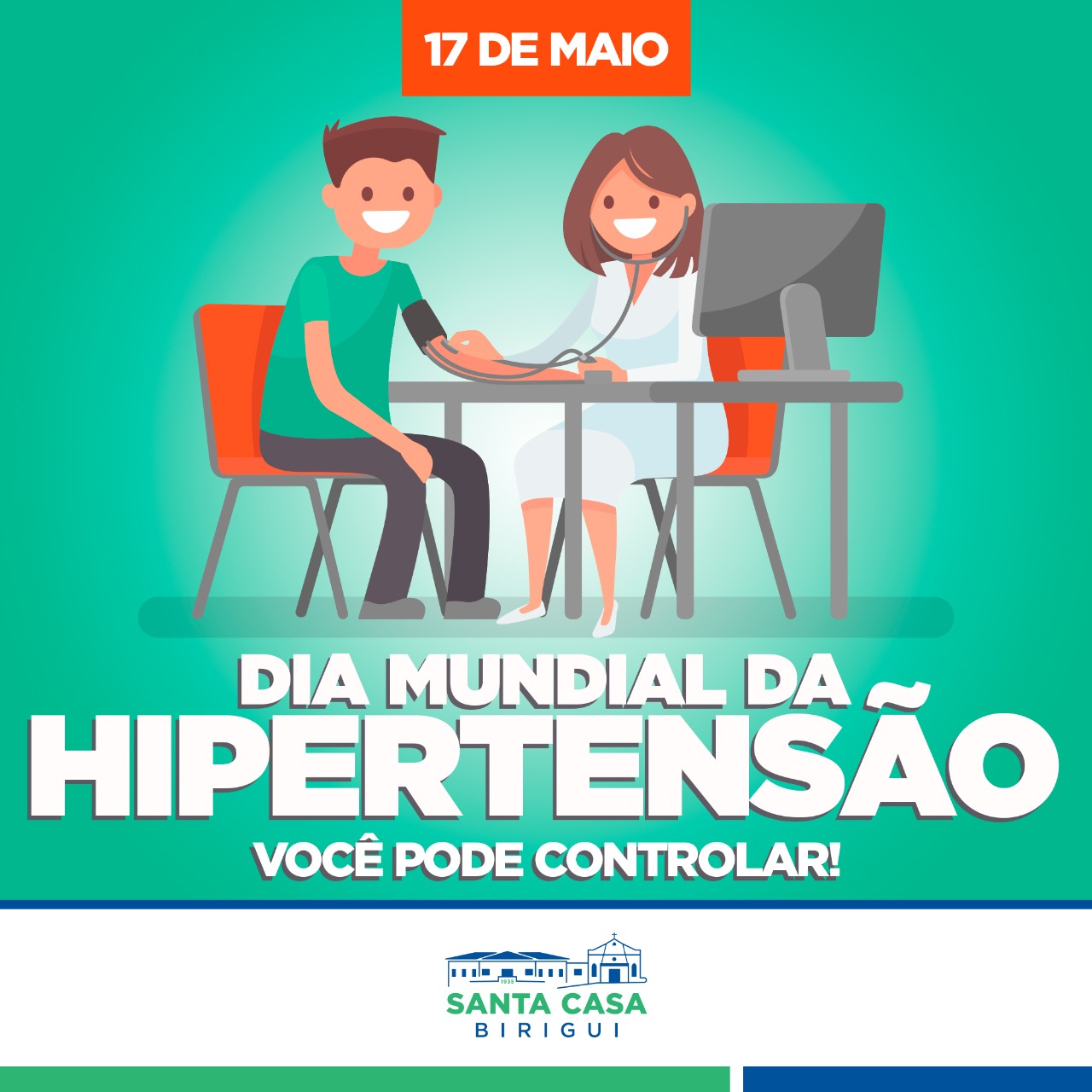 17 de maio – Dia Mundial da Hipertensão