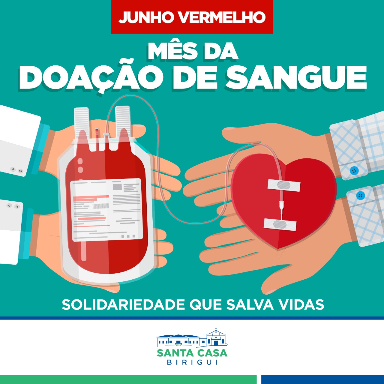 Junho – Mês da Doação de Sangue
