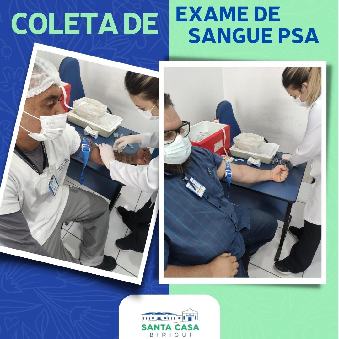 Coleta de Sangue para Exame PSA
