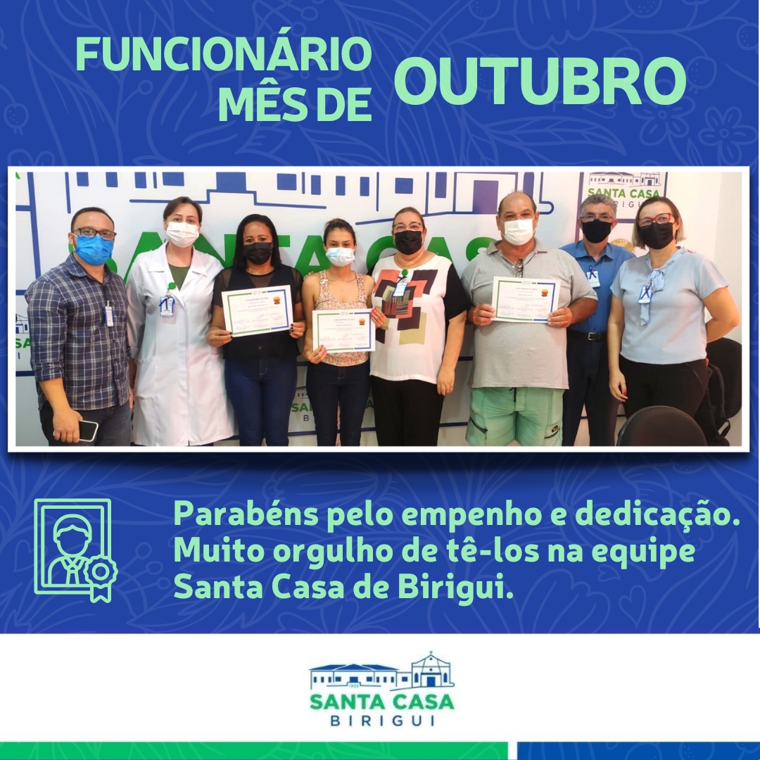Funcionário Mês de Outubro