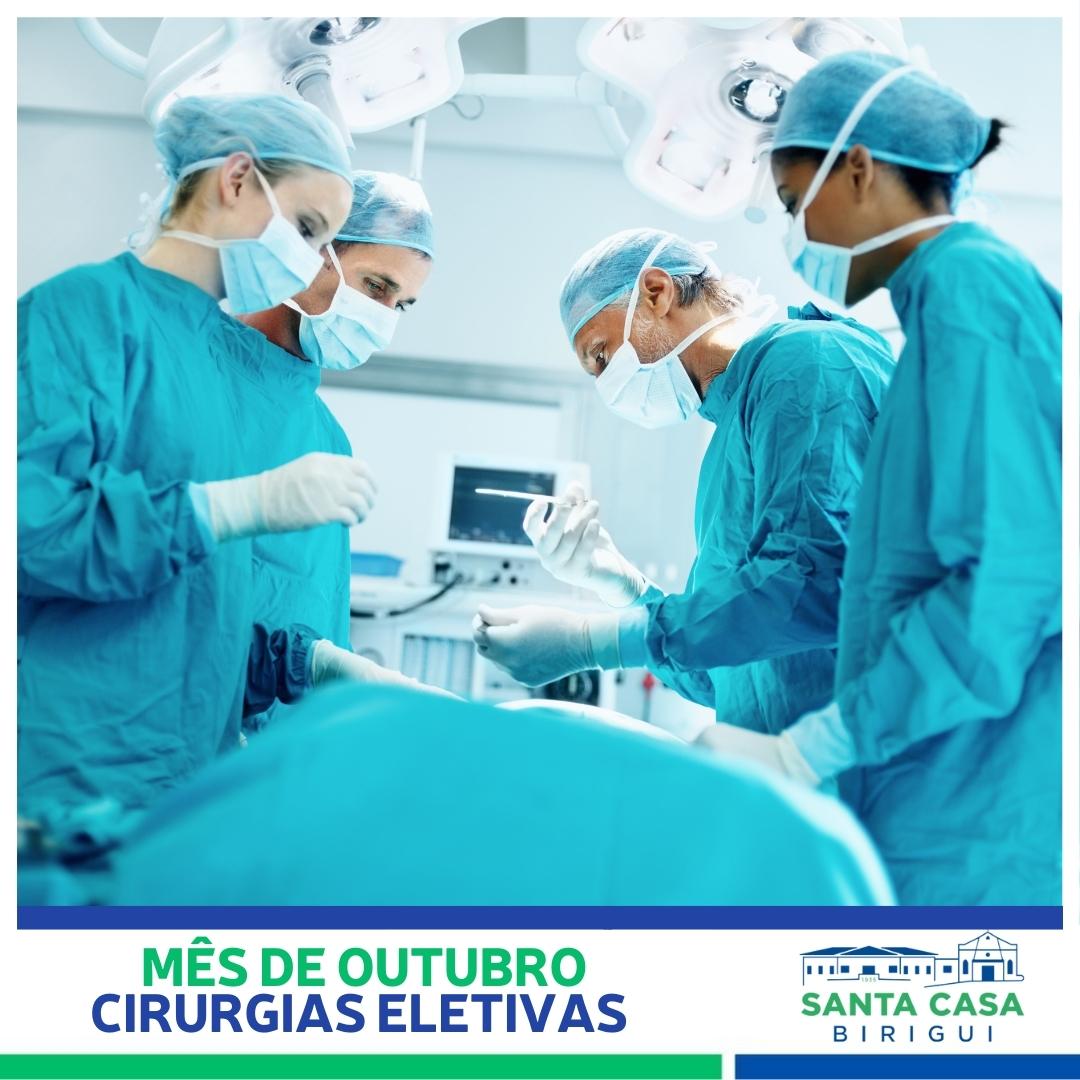 Cirurgias Eletivas – Mês de Outubro