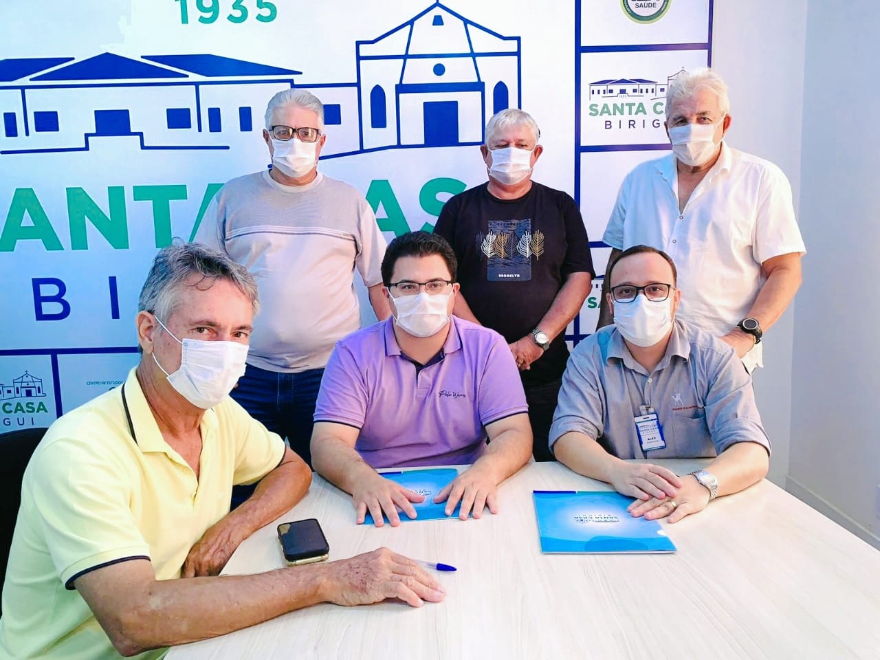 Deputado estadual Rodrigo Moraes visita Santa Casa e oferece apoio ao hospital