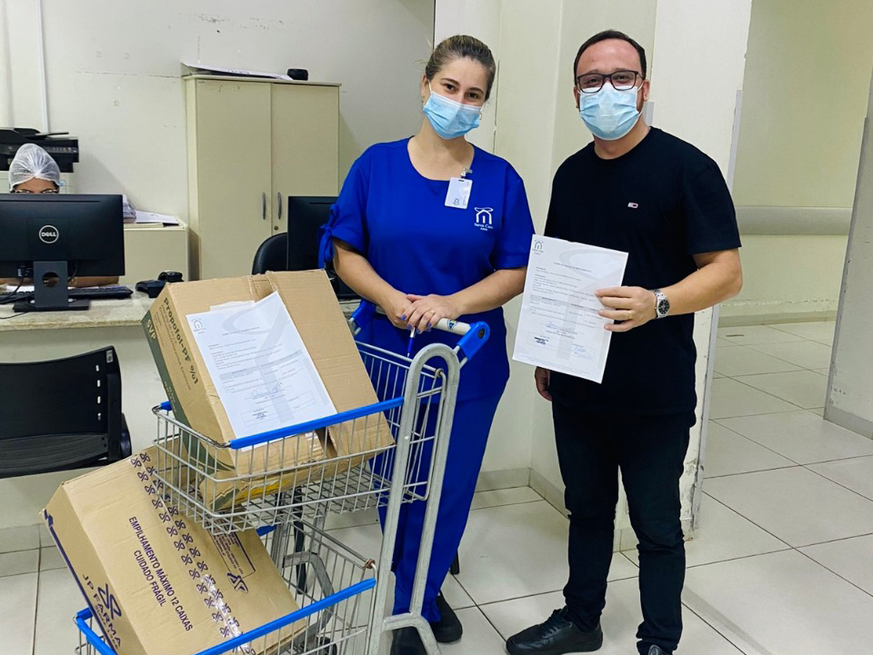 Santa Casa de Birigui recebe doação de medicamentos da Santa Casa de Assis