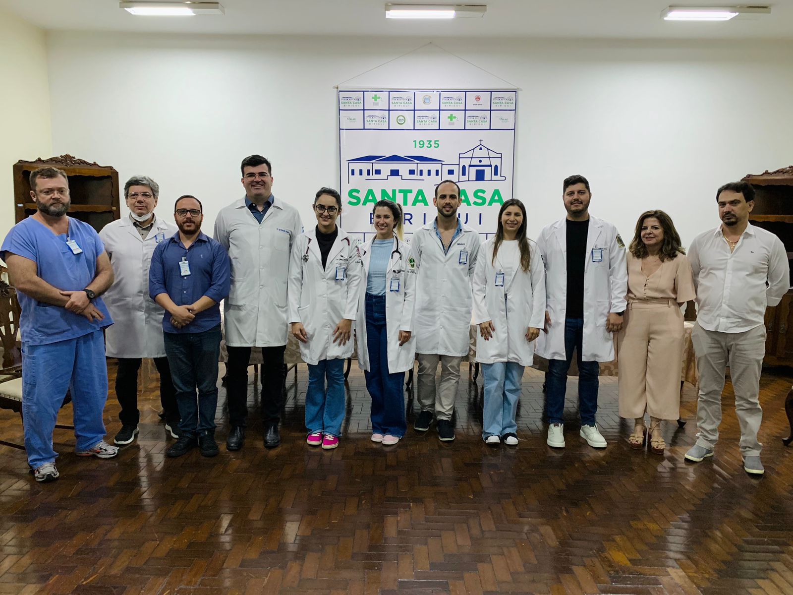 Médicos recém-formados iniciam programa de residência na Santa Casa de Birigui