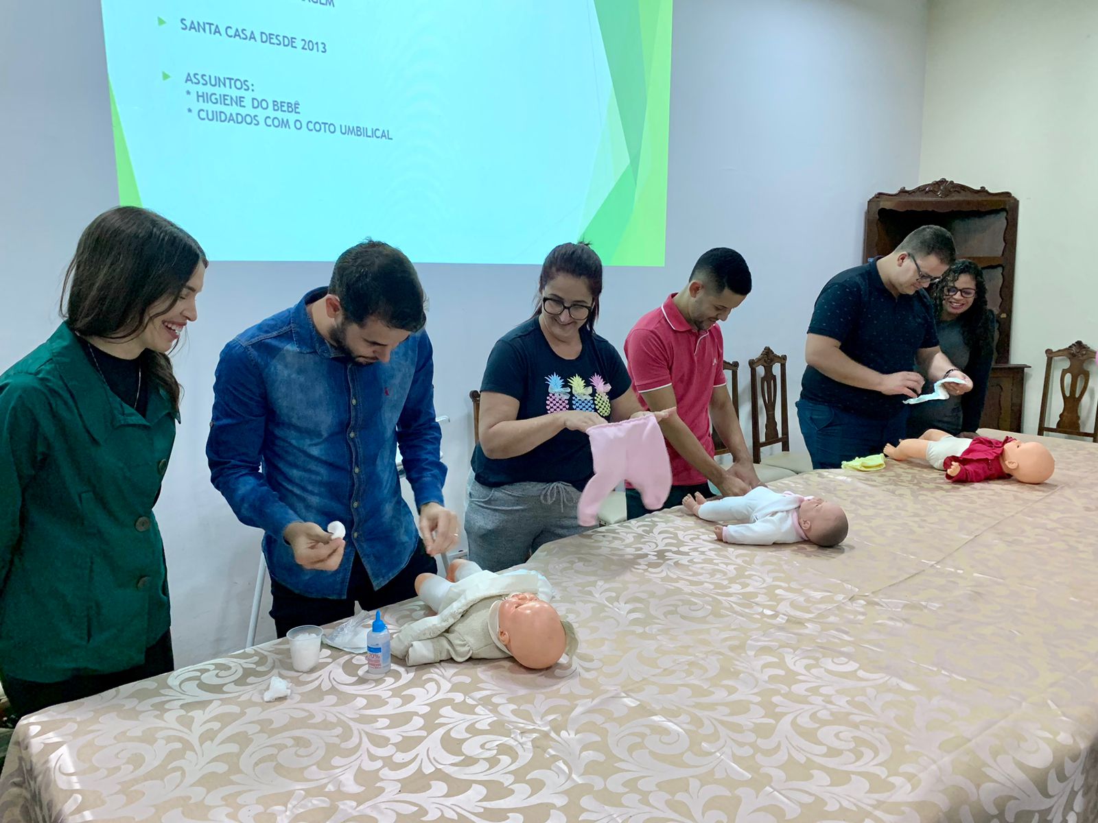 Santa Casa de Birigui reúne 32 participantes no retorno do Curso para Gestantes