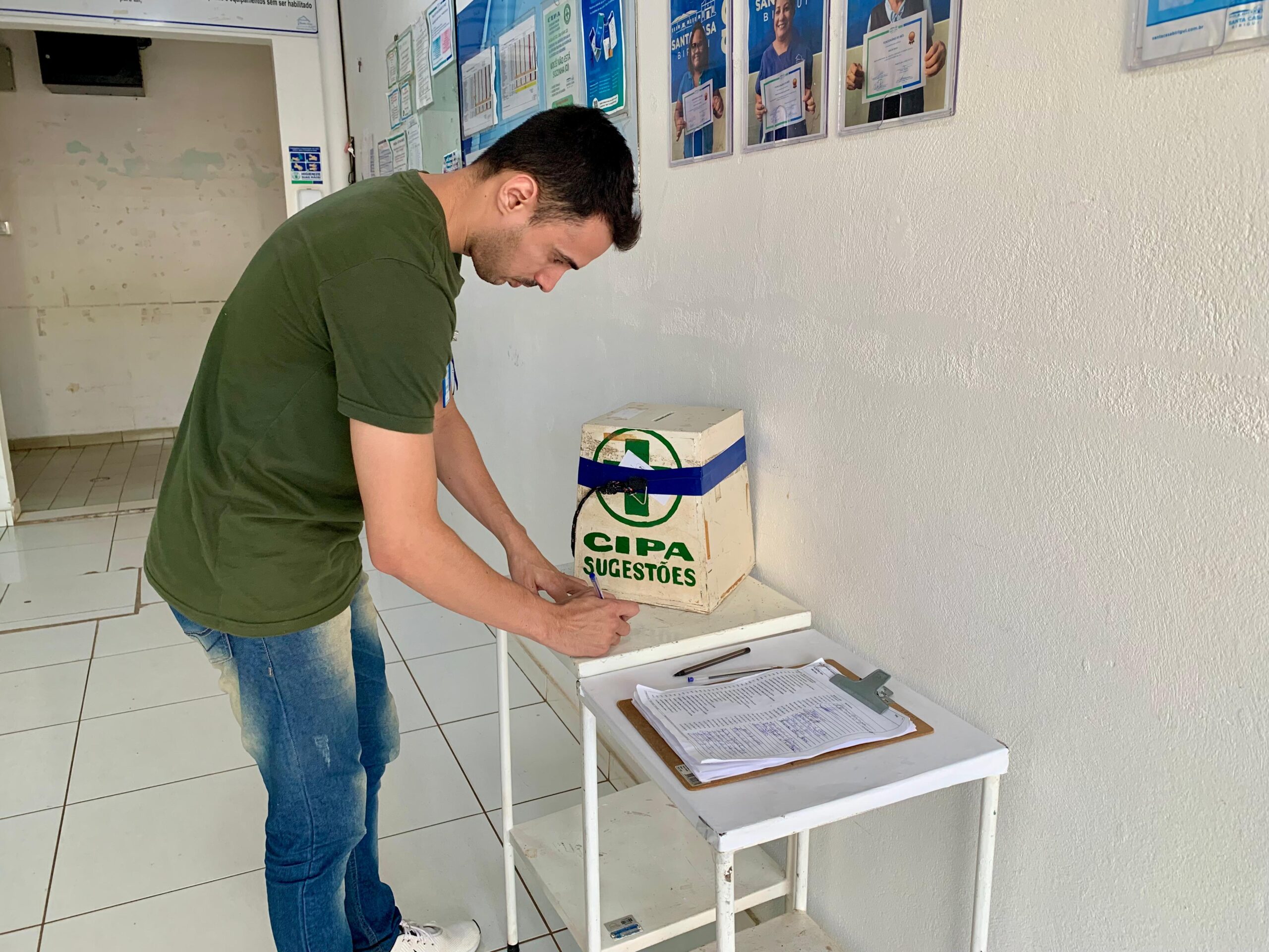 SESMT da Santa Casa de Birigui divulga membros eleitos da Cipa para a gestão 2024