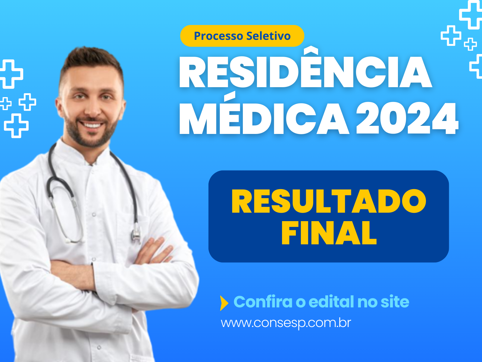 Residência: Coreme divulga resultado final do processo seletivo para Clínica Médica