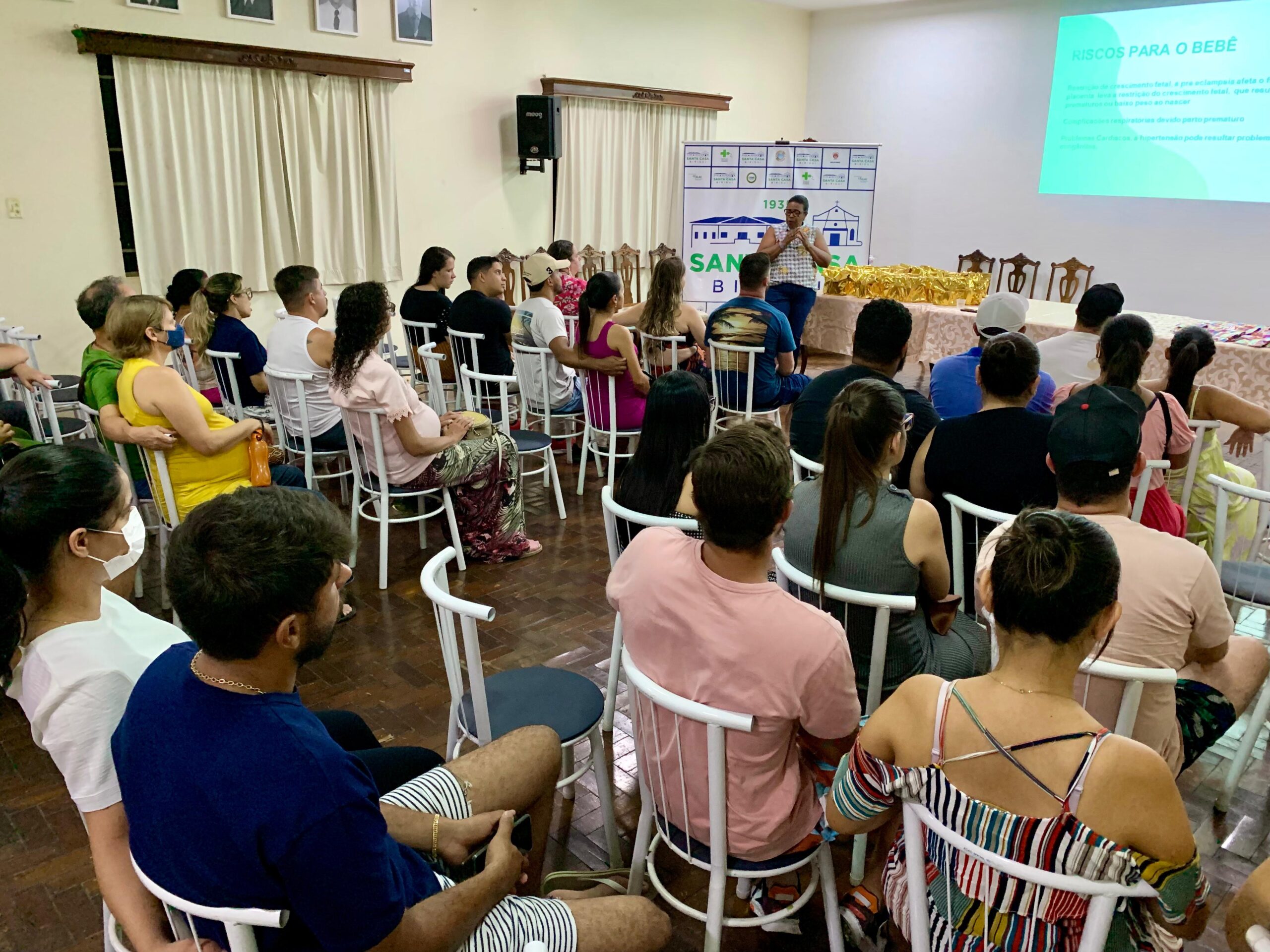 Santa Casa de Birigui recebe inscrições para curso gratuito para gestantes e acompanhantes